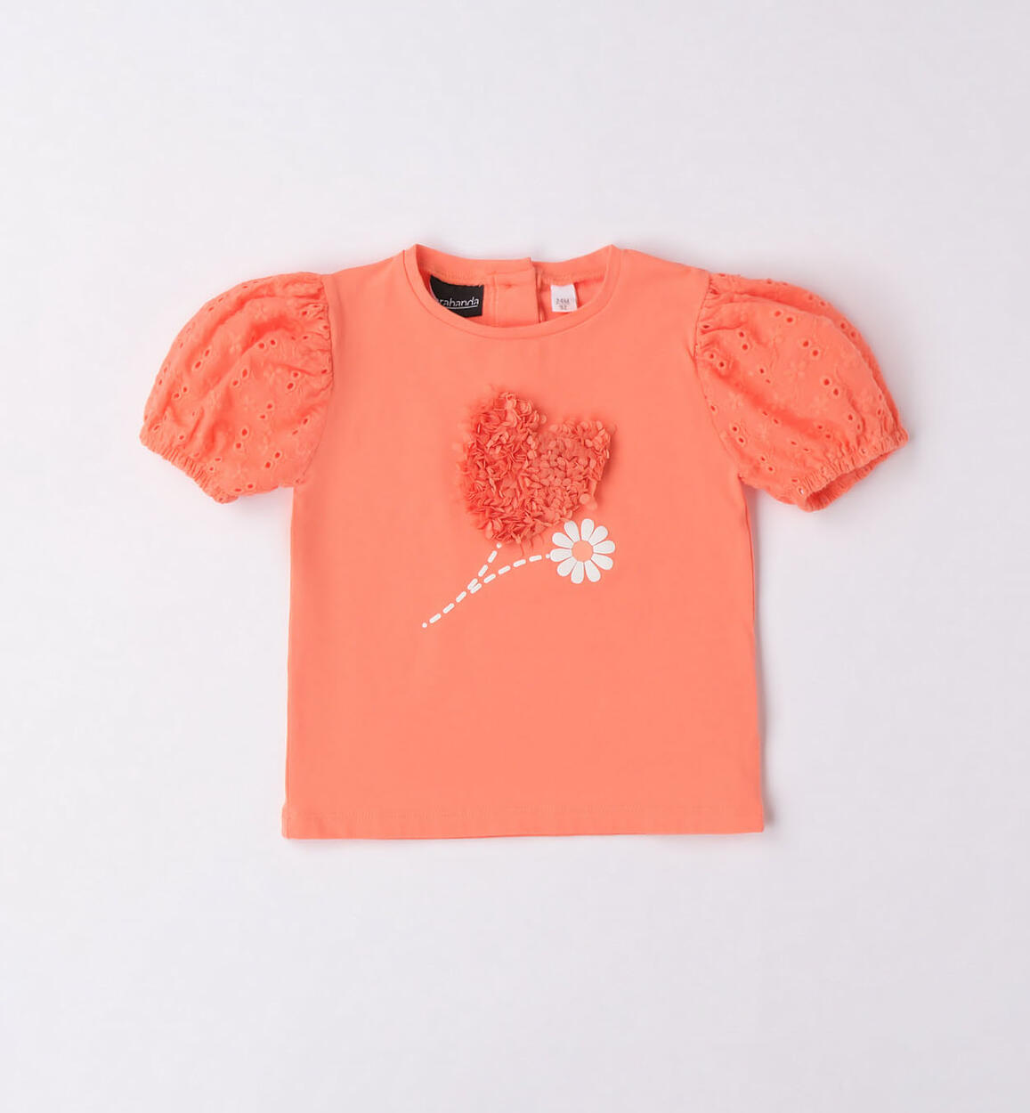 T-shirt mandarino bambina ARANCIONE Sarabanda
