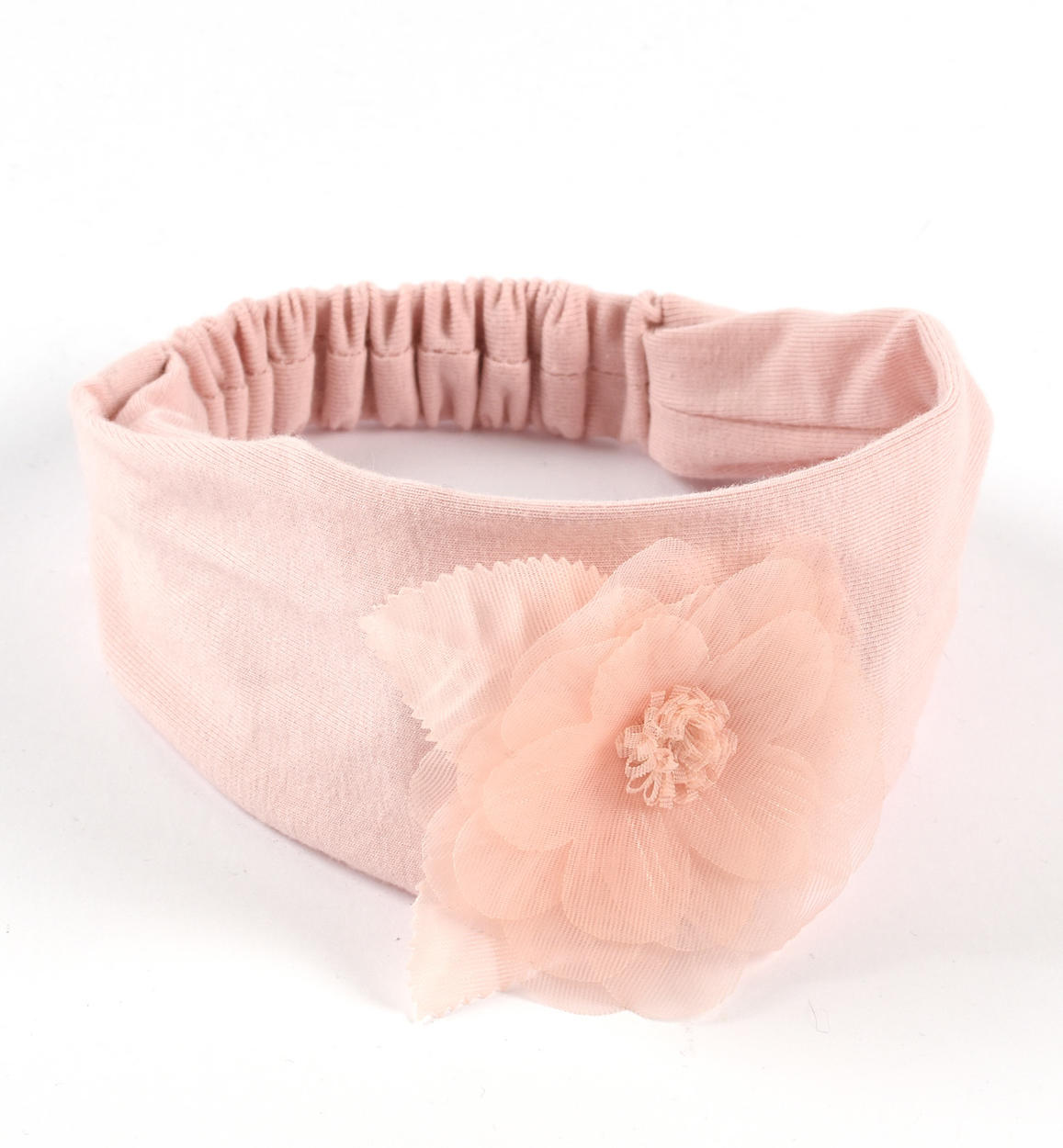 Raffinata fascia per capelli con fiore per neonata da 0 a 18 mesi iDO -  Miniconf Shop