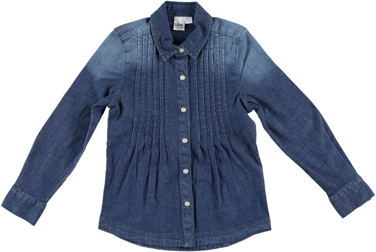 camicia jeans bambina