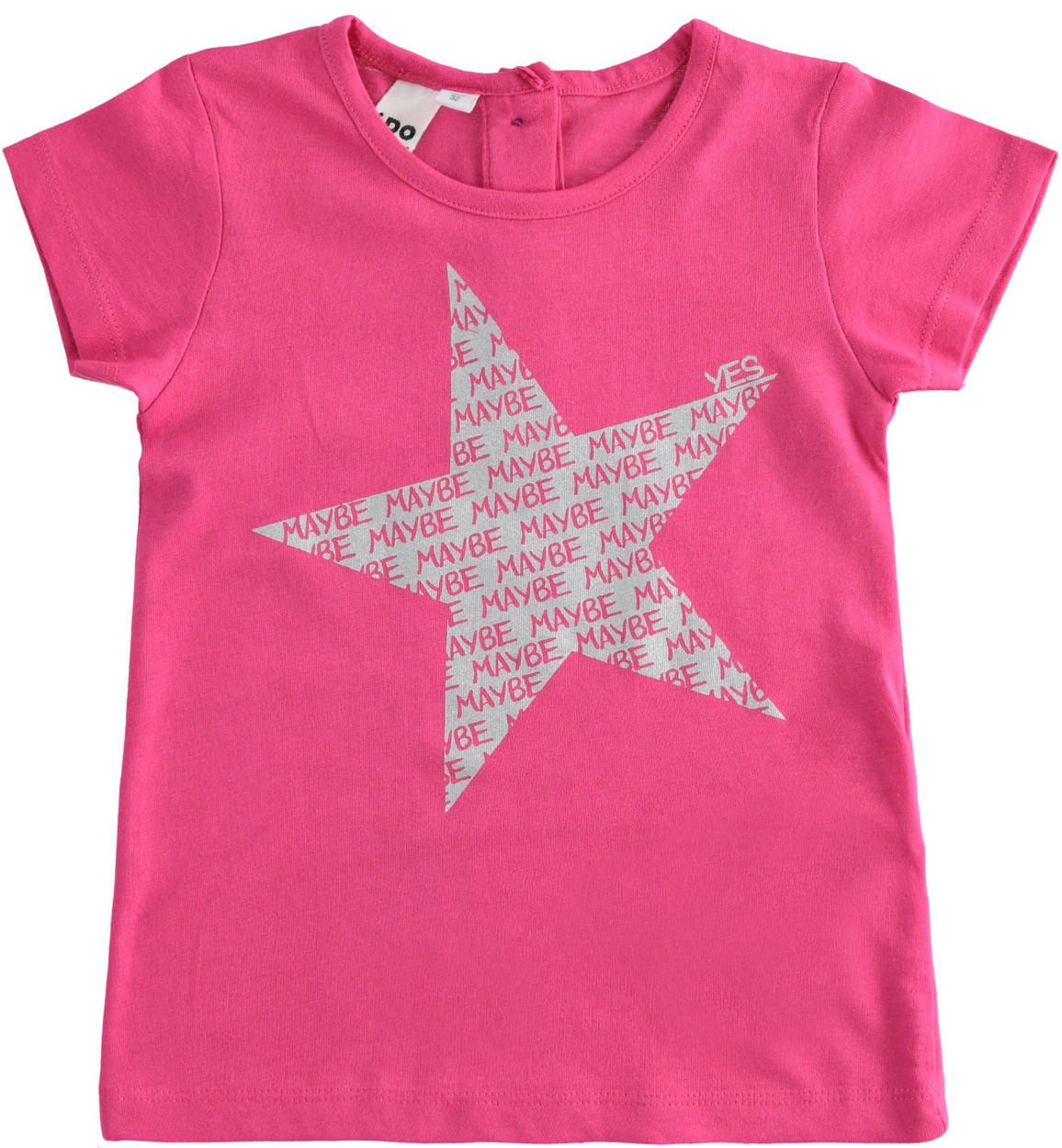 Maglia bambina con stella da 9 mesi a 8 anni iDO