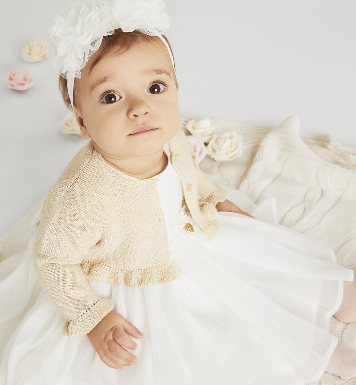 Formal dress for baby girls CREAM iDO