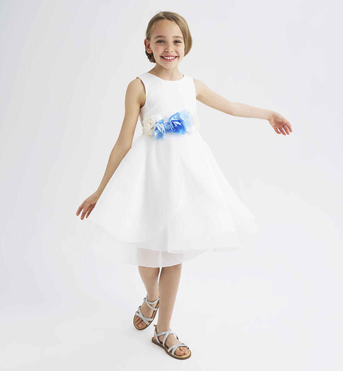 Girls' occasion wear dress  CREAM Sarabanda