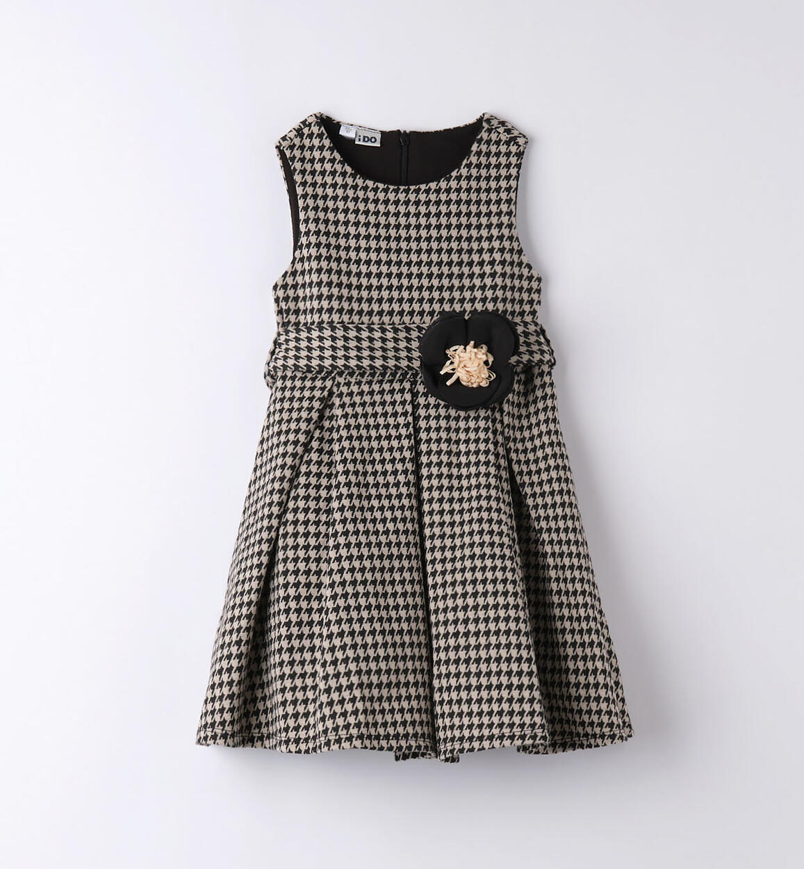 Abito elegante bambina con fiore BEIGE iDO