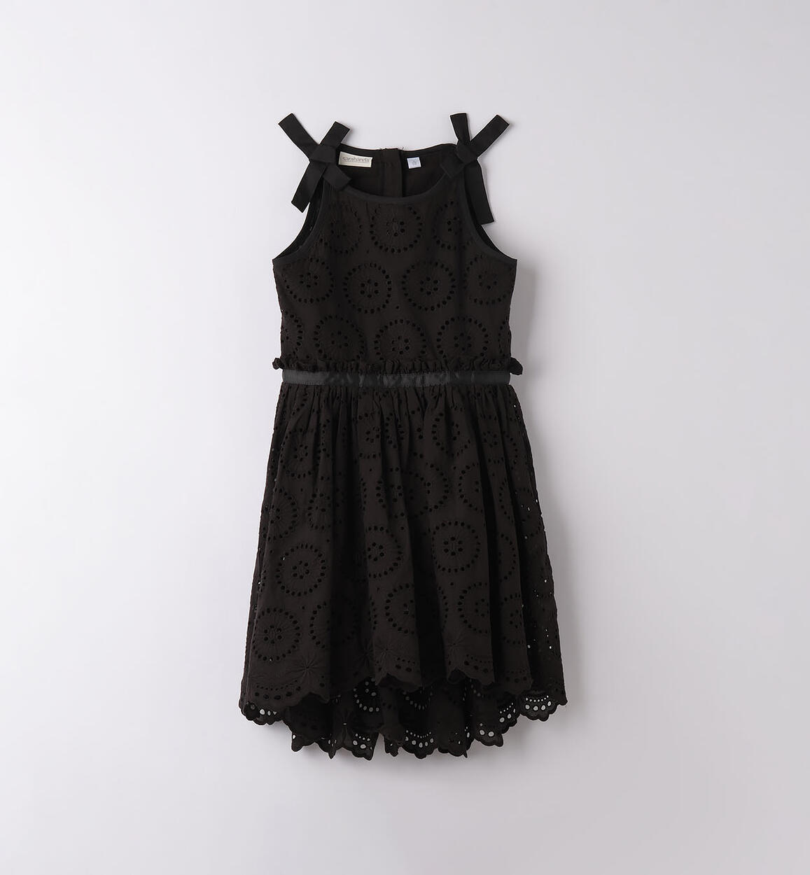 Girls' broderie anglaise dress BLACK Sarabanda