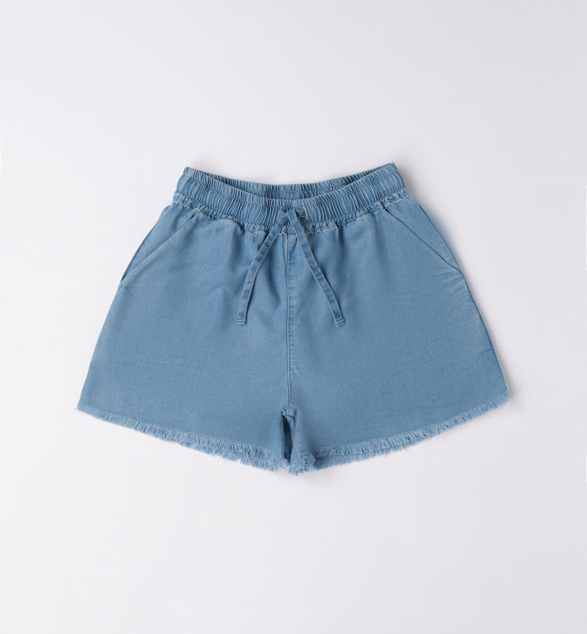 Ampio short ragazza BLU iDO