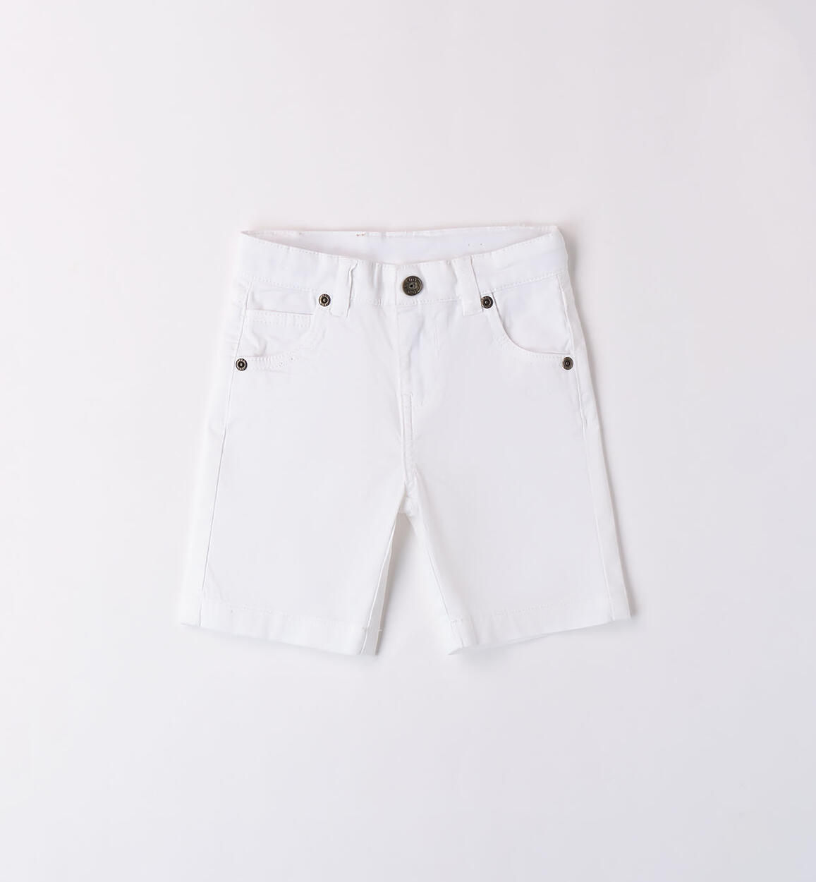 Bermuda in twill per bambino BIANCO iDO