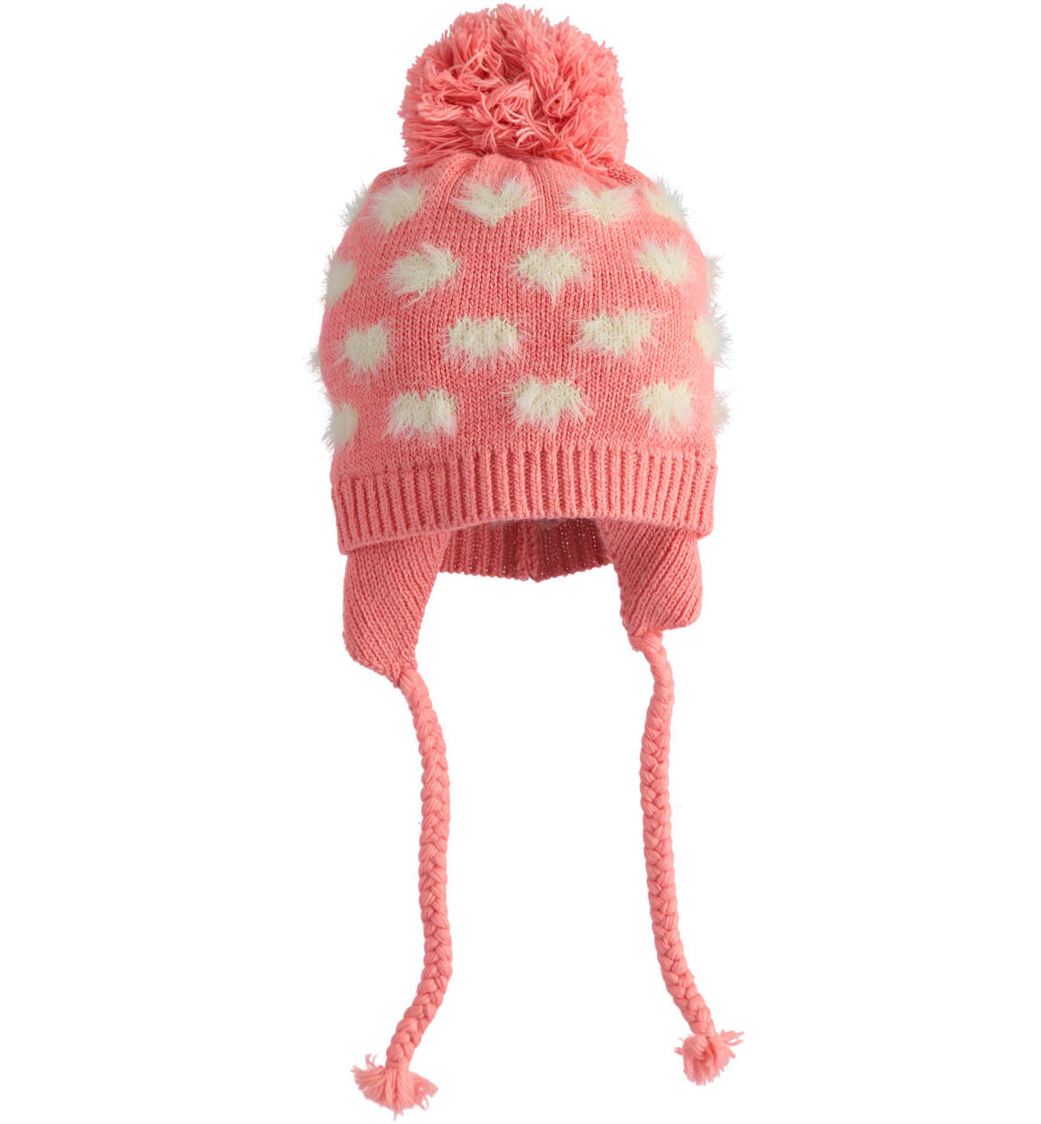 Berretto bimba in tricot ROSA iDO