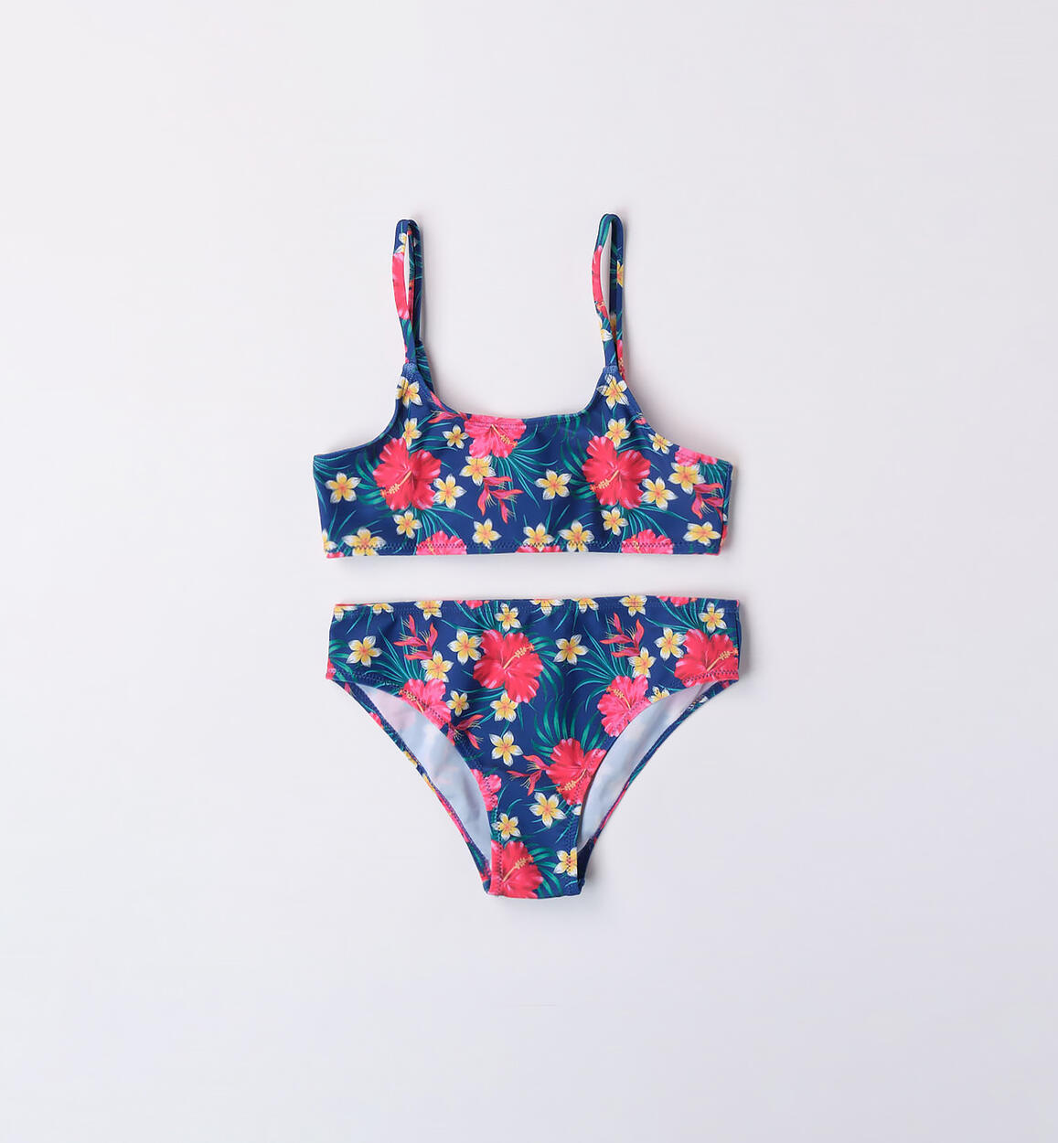 Bikini a fiori per ragazza BLU iDO