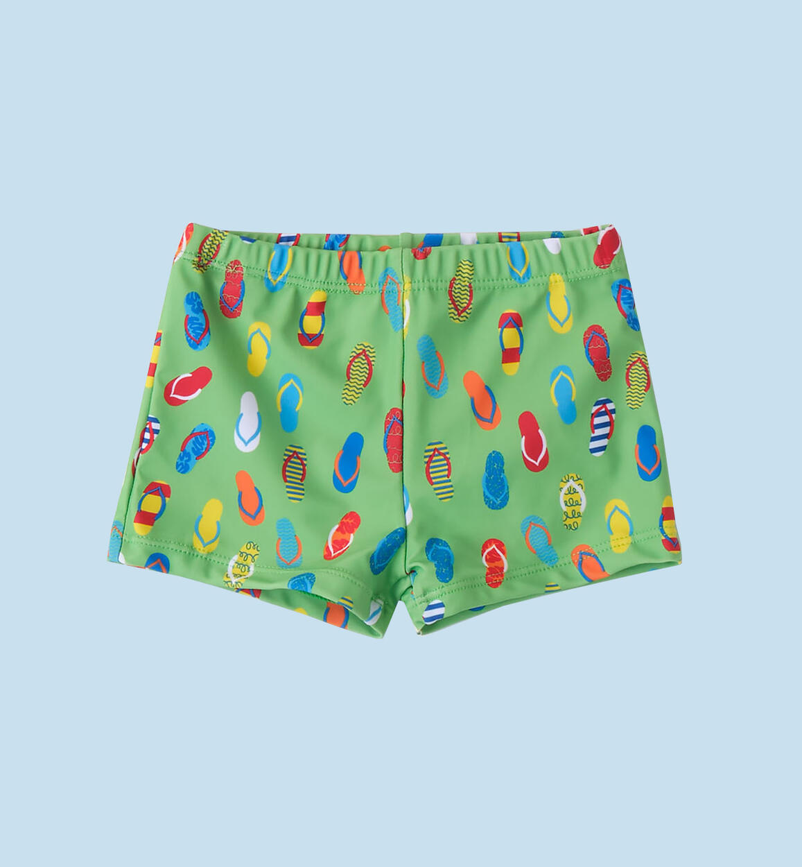 Boys' swim shorts GREEN iDO