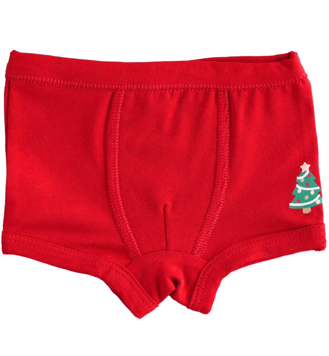 Boxer Natale neonato ROSSO iDO