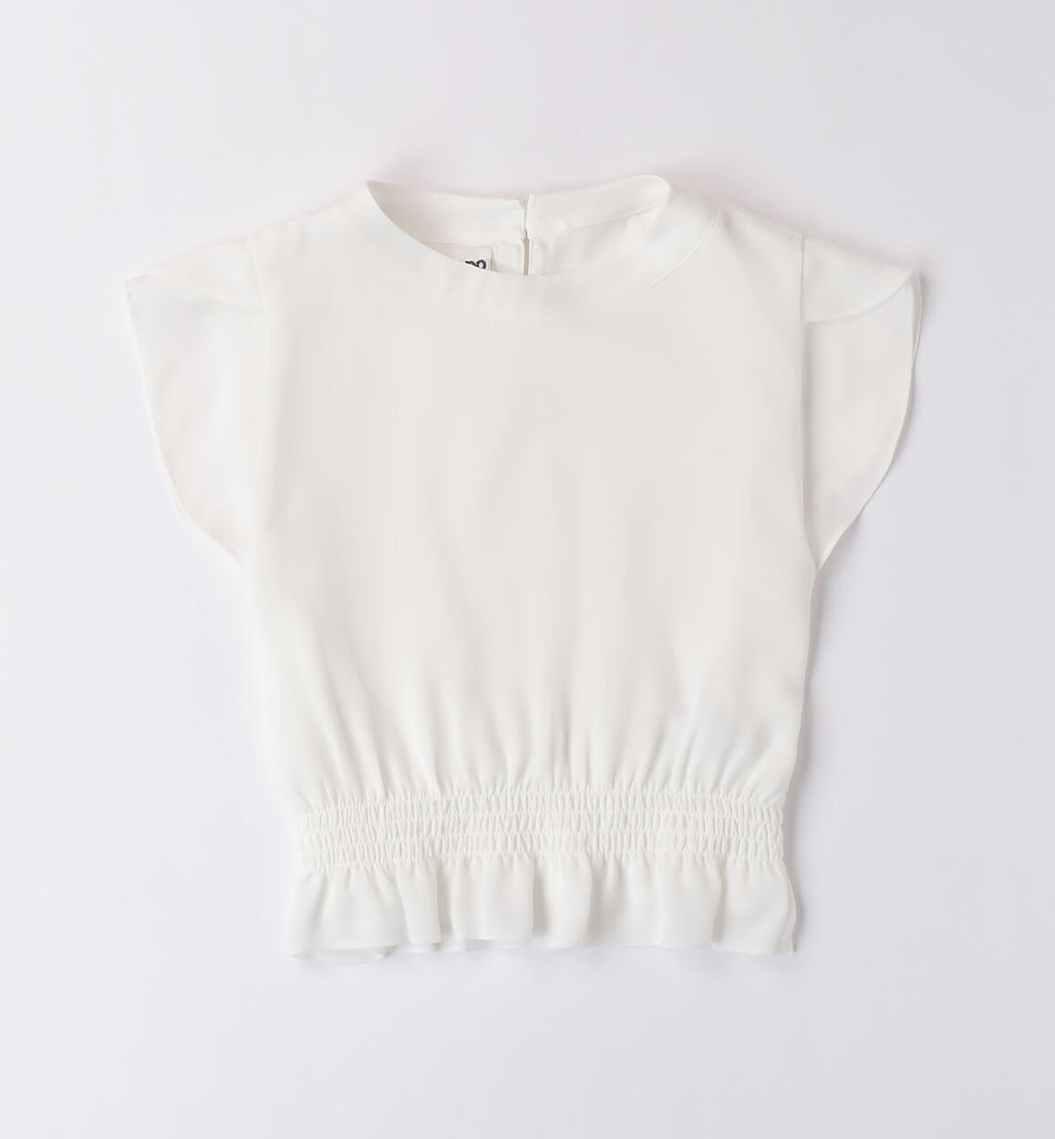 Girl's white blouse CREAM iDO