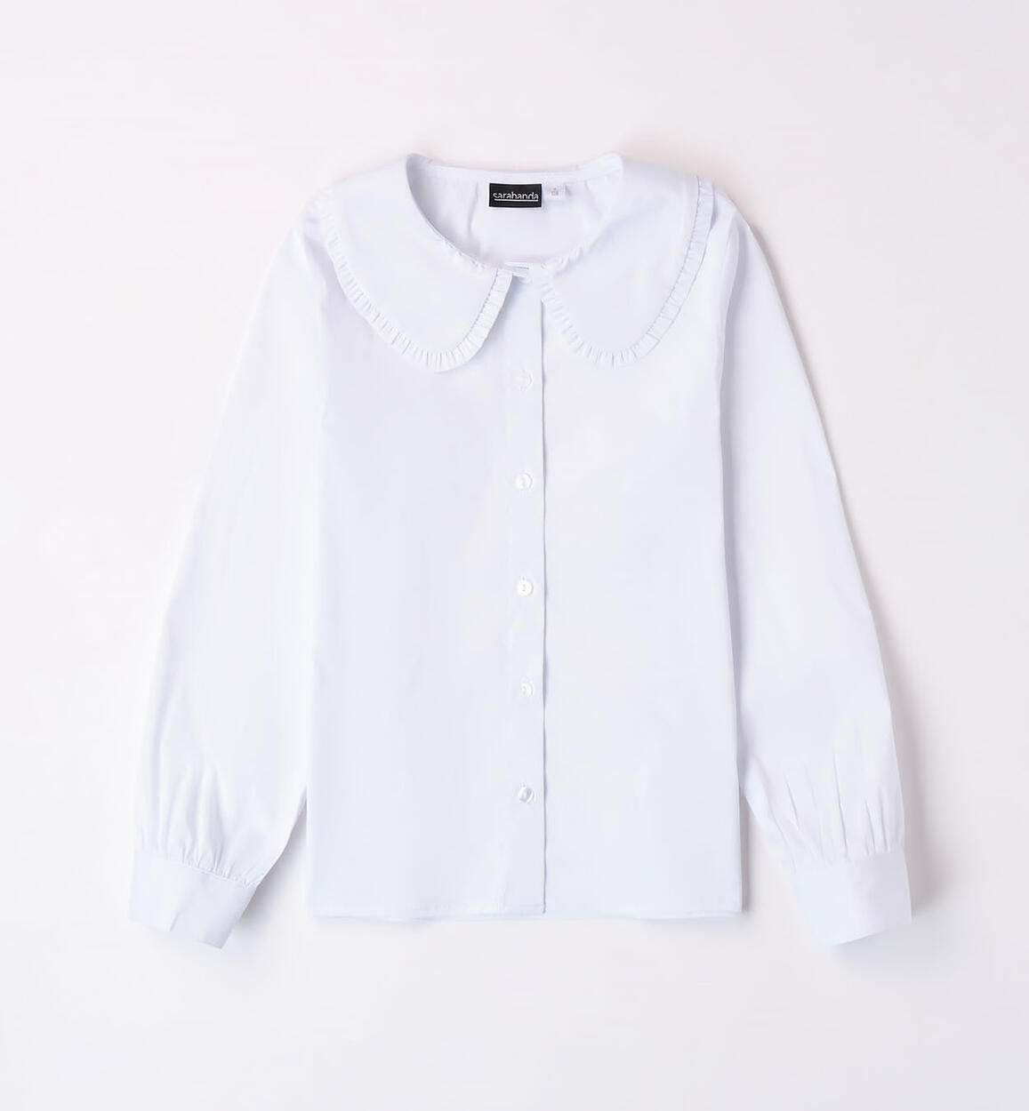 Sarabanda white shirt for girls from 8 to 16 years WHITE Sarabanda