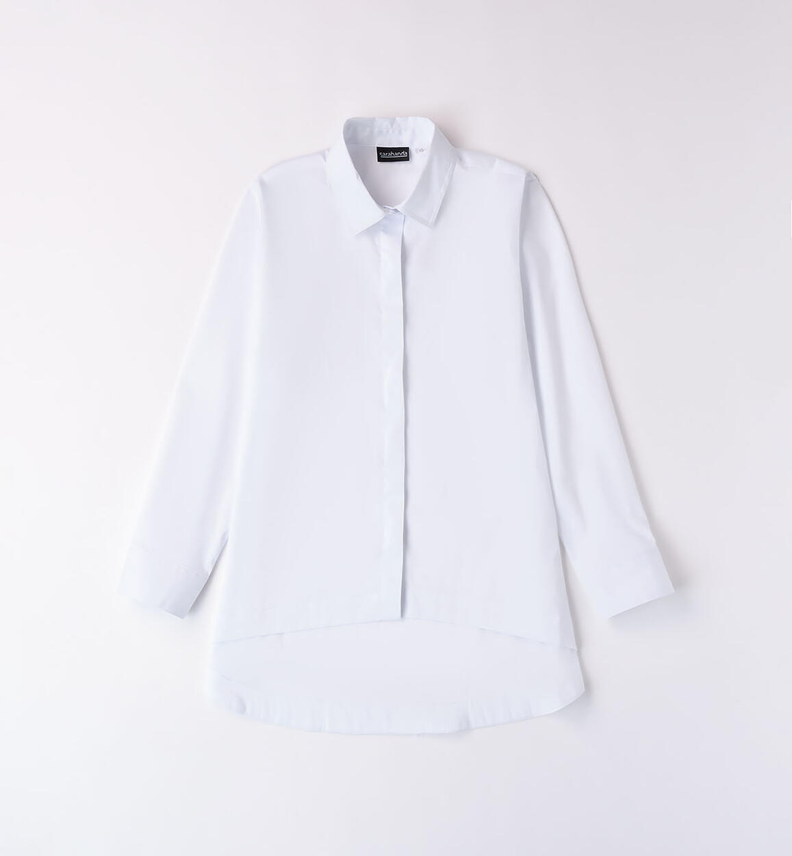 Girls' white shirt WHITE Sarabanda