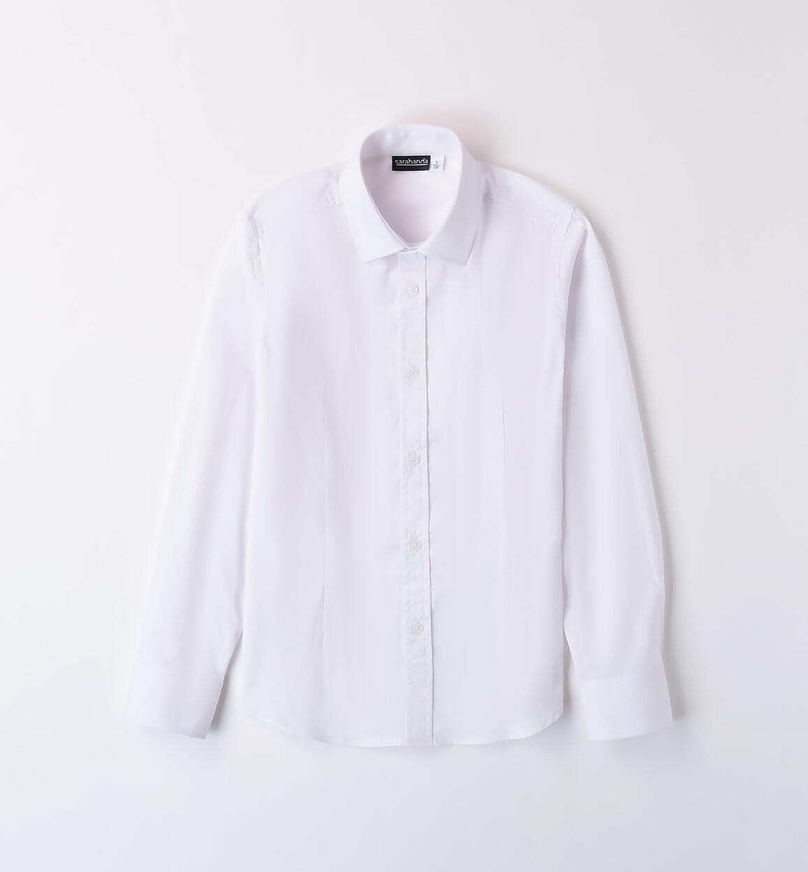 Boys' white shirt WHITE Sarabanda