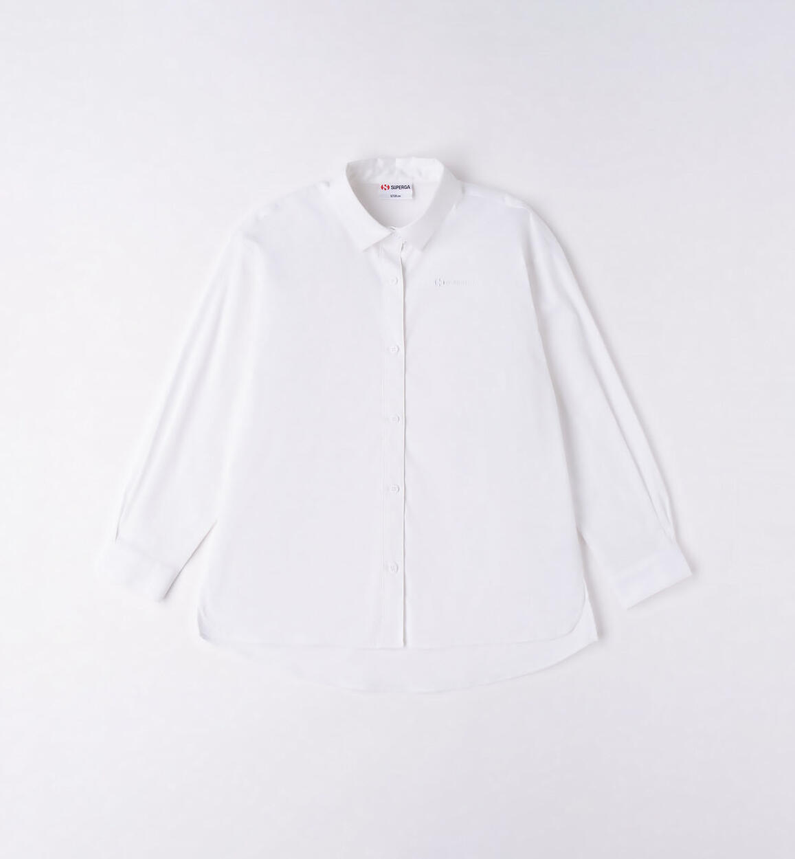 Camicia bianca Superga per ragazza BIANCO SUPERGA