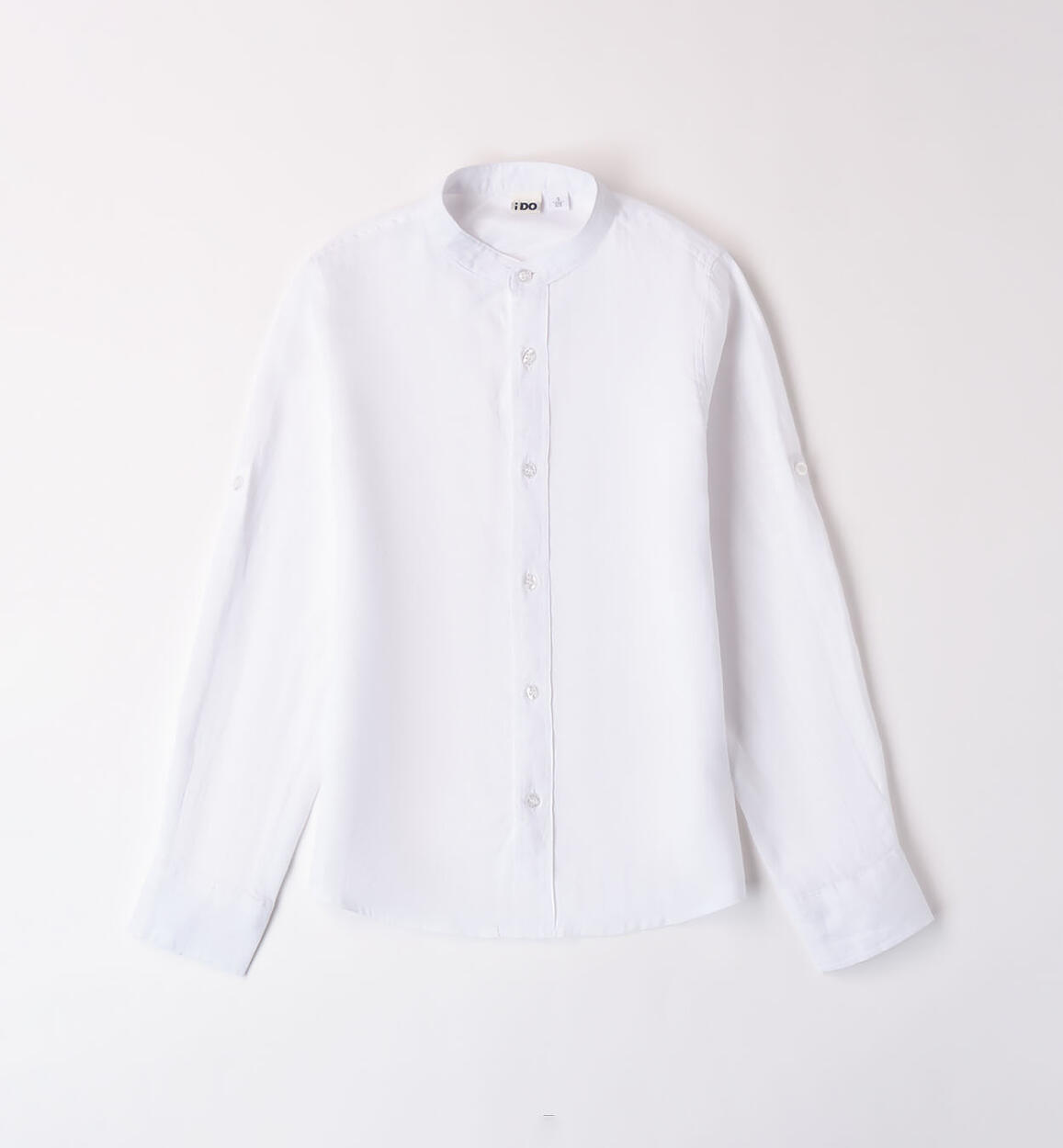 Camicia coreana per ragazzo BIANCO iDO