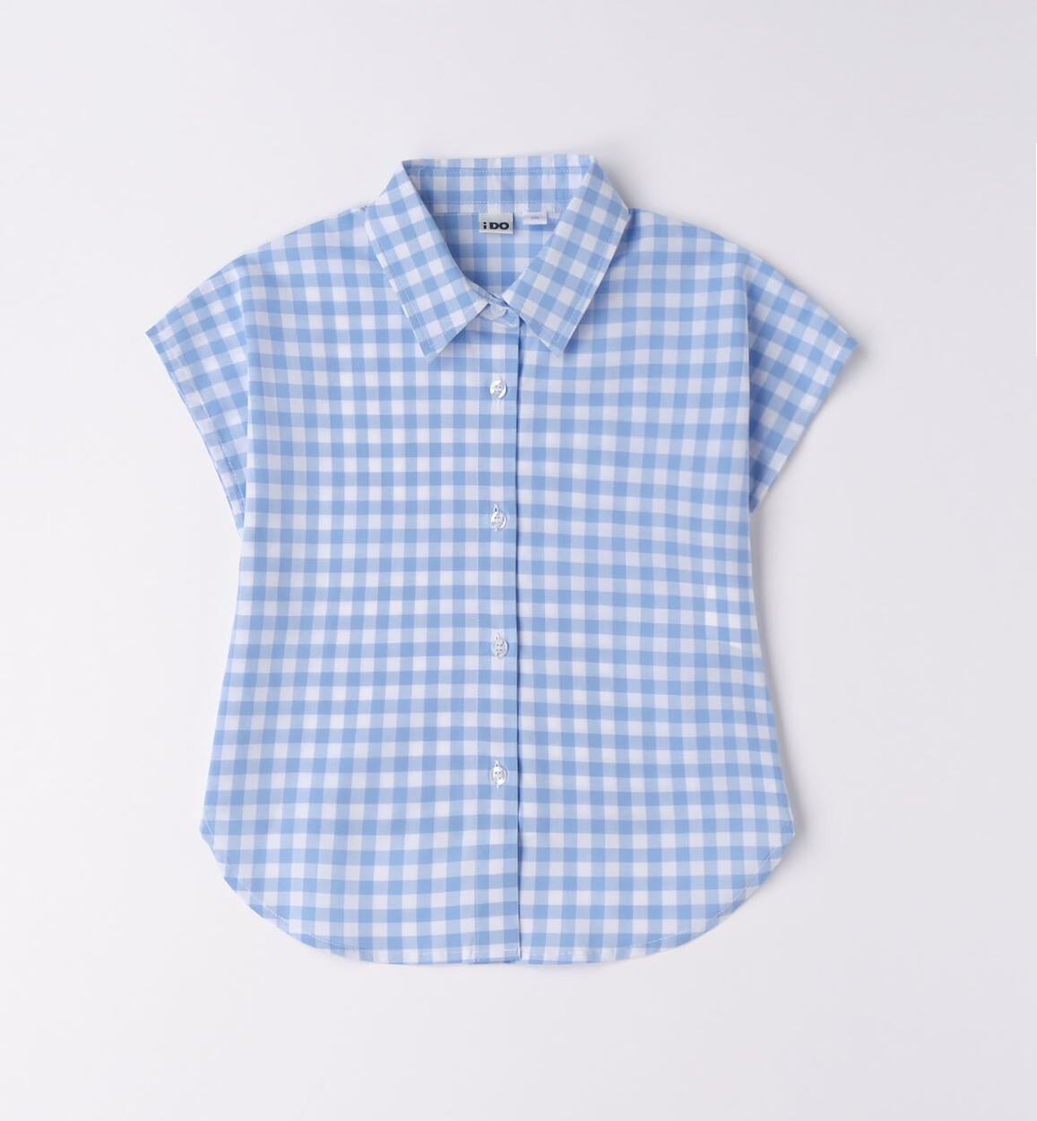 Camicia corta ragazza BLU iDO