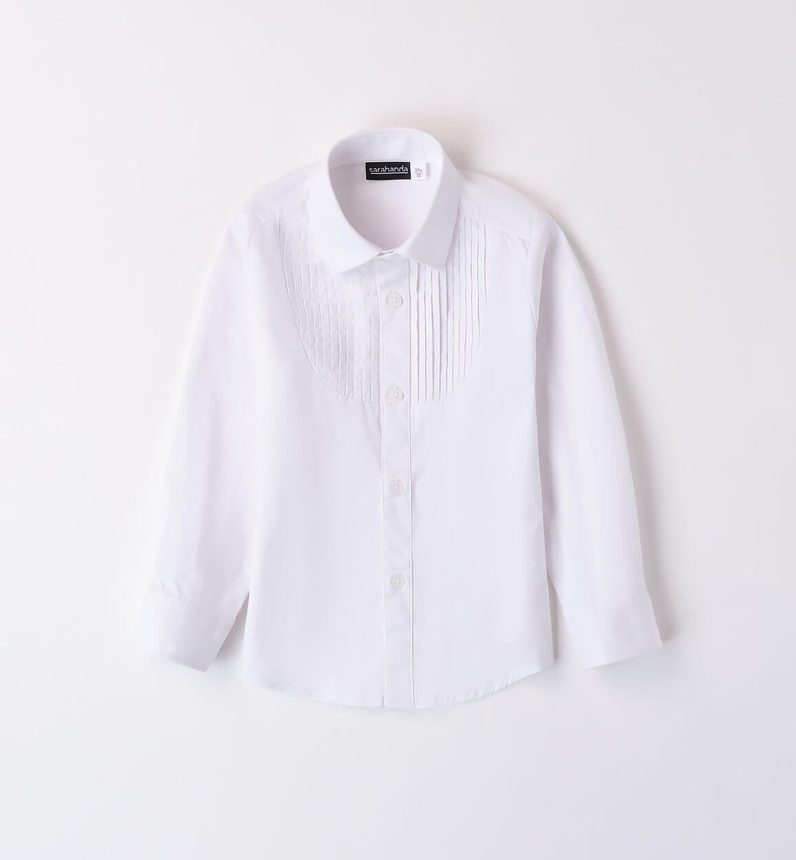 Boys' elegant shirt WHITE Sarabanda