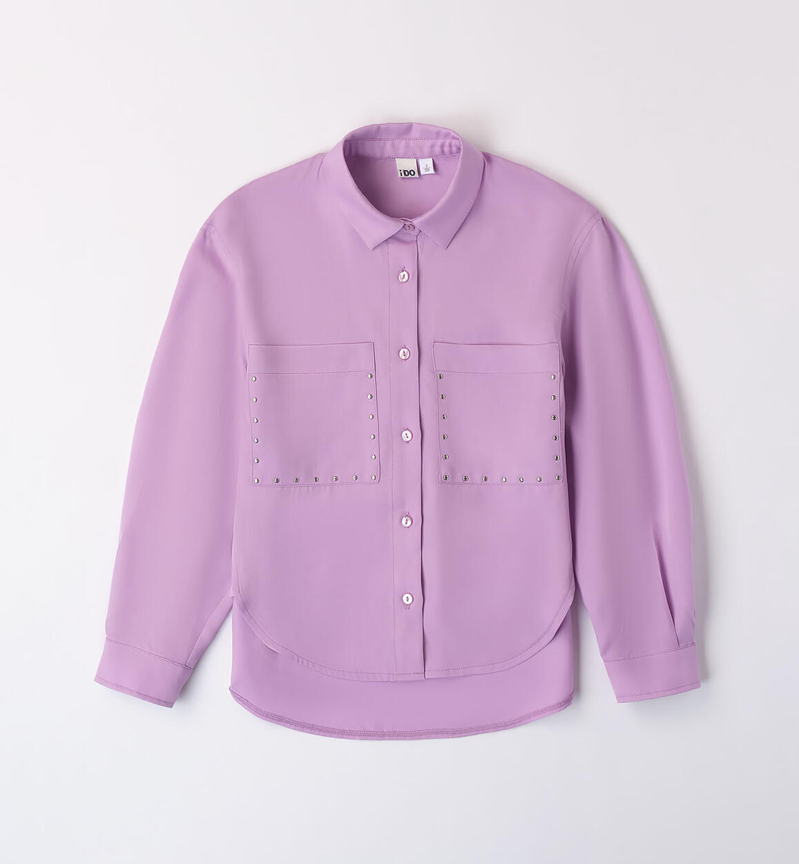 Lilac shirt for girls VIOLET iDO