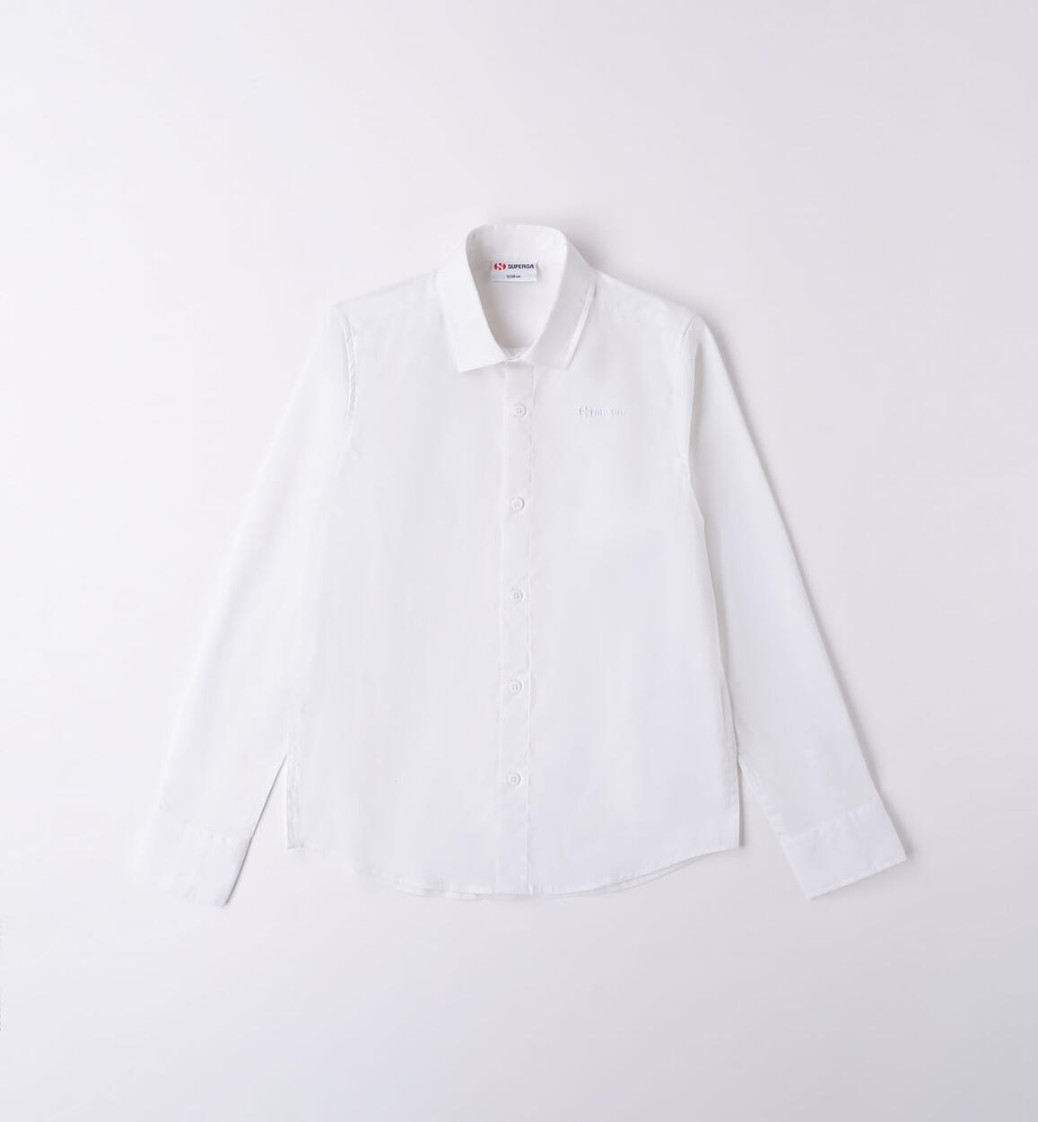 LONG SLEEVED SHIRT  WHITE SUPERGA