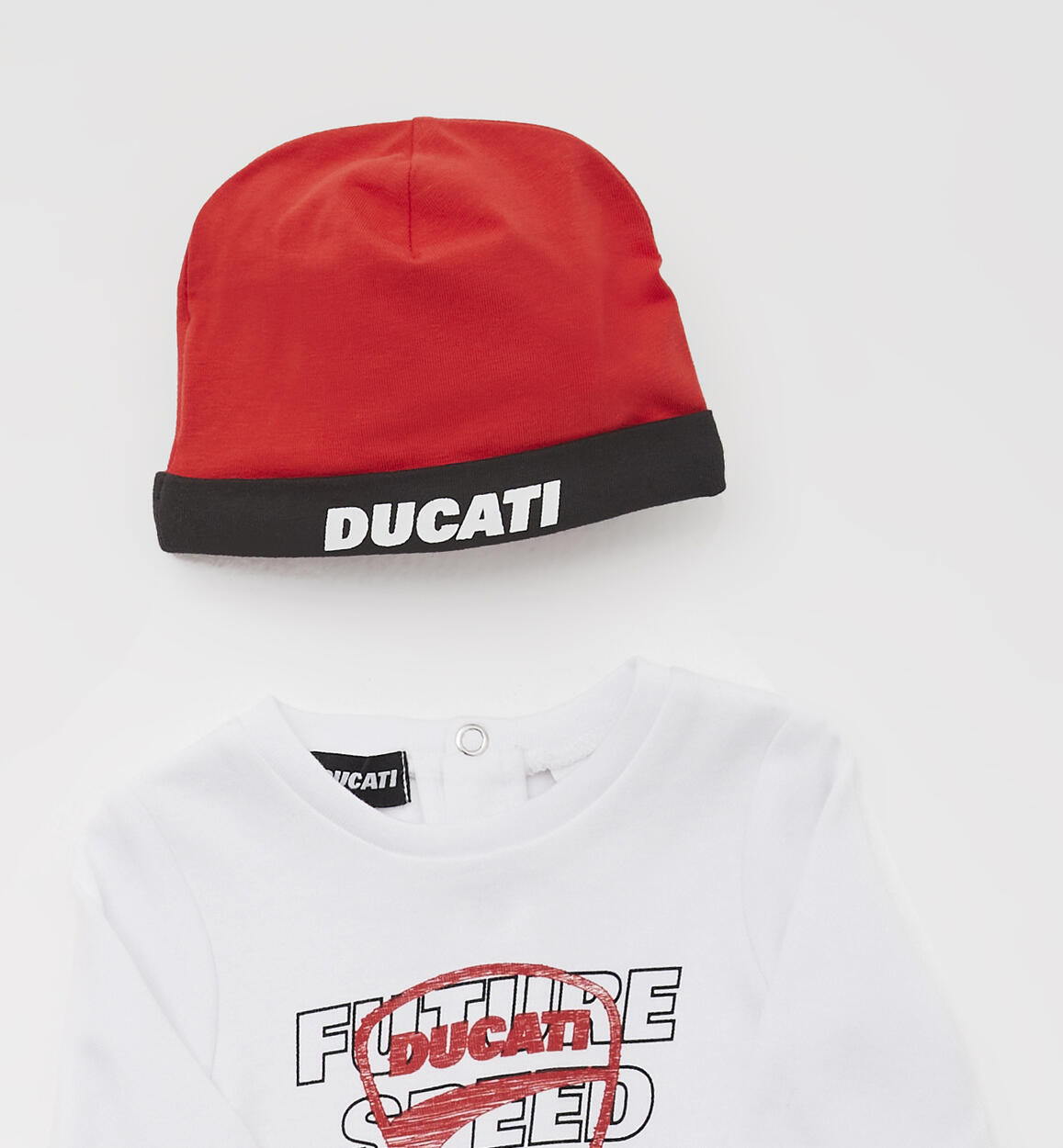 Cappello Ducati per neonato ROSSO DUCATI