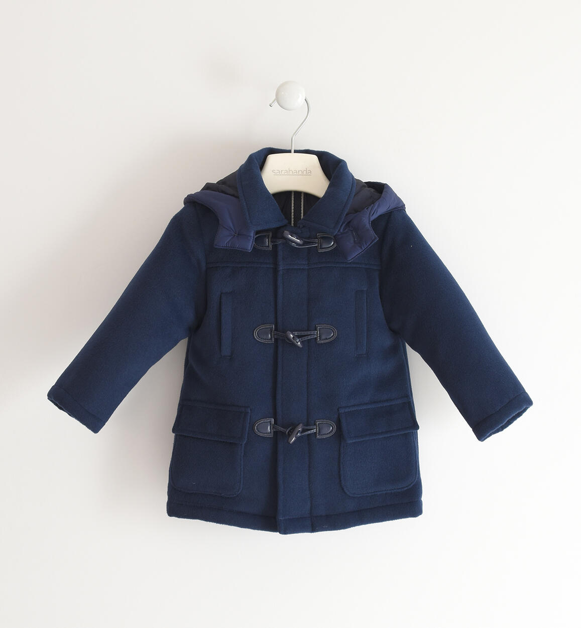 Cappotto bambino modello Montgomery BLU Sarabanda