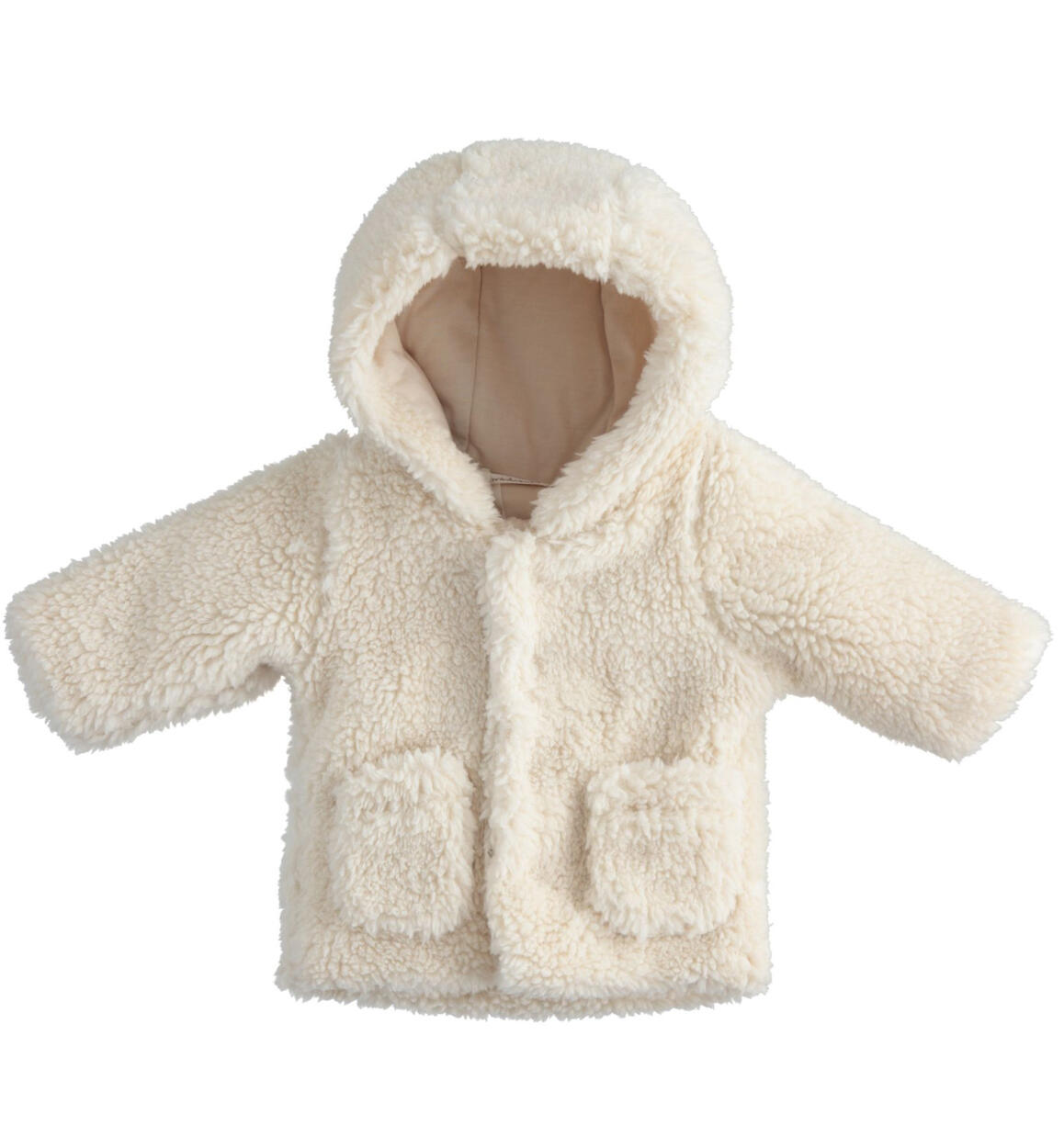 Cappotto teddy bimbo BEIGE Minibanda