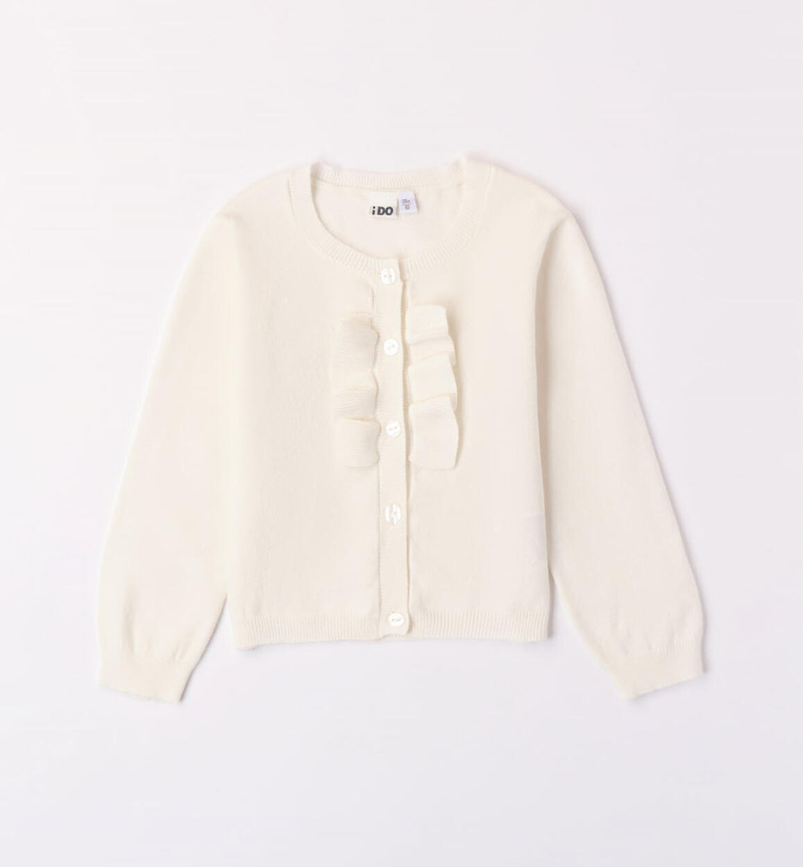 Cardigan bambina con ruches PANNA iDO