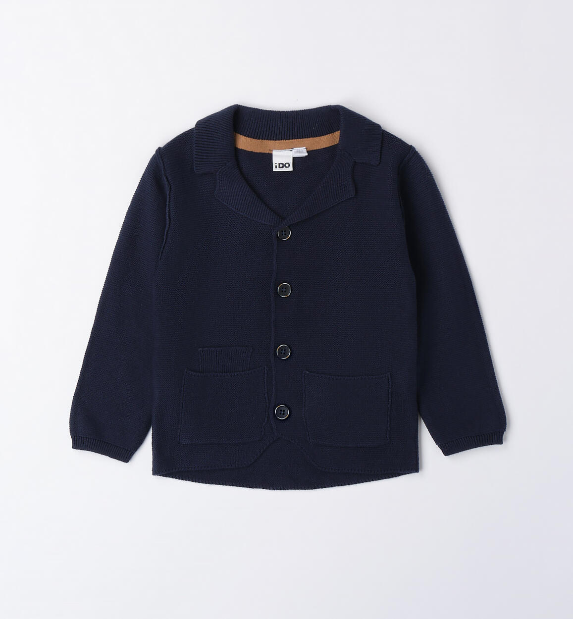 Cardigan bambino 100% tricot BLU iDO