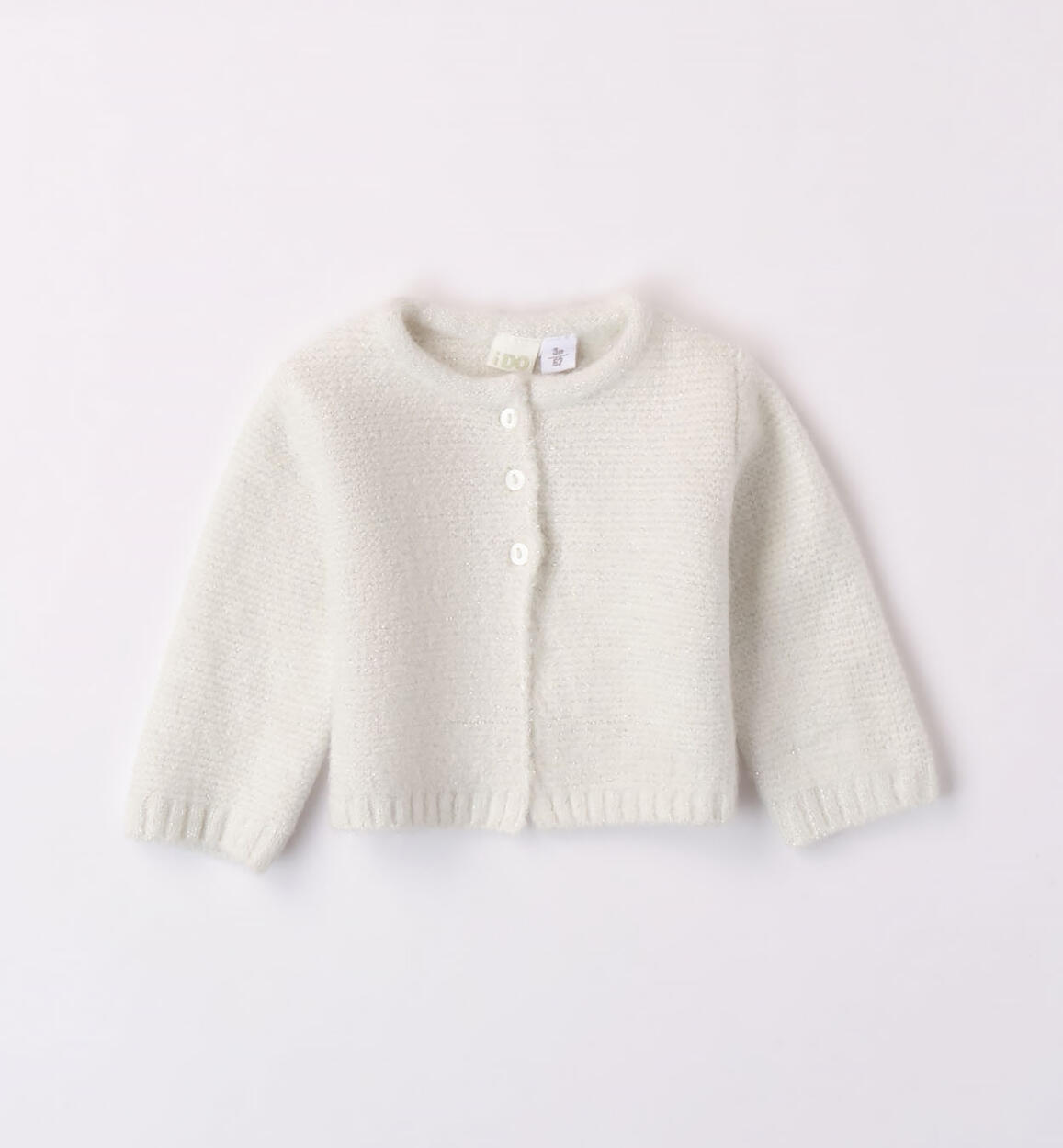 Cardigan bimba in tricot stretch PANNA iDO