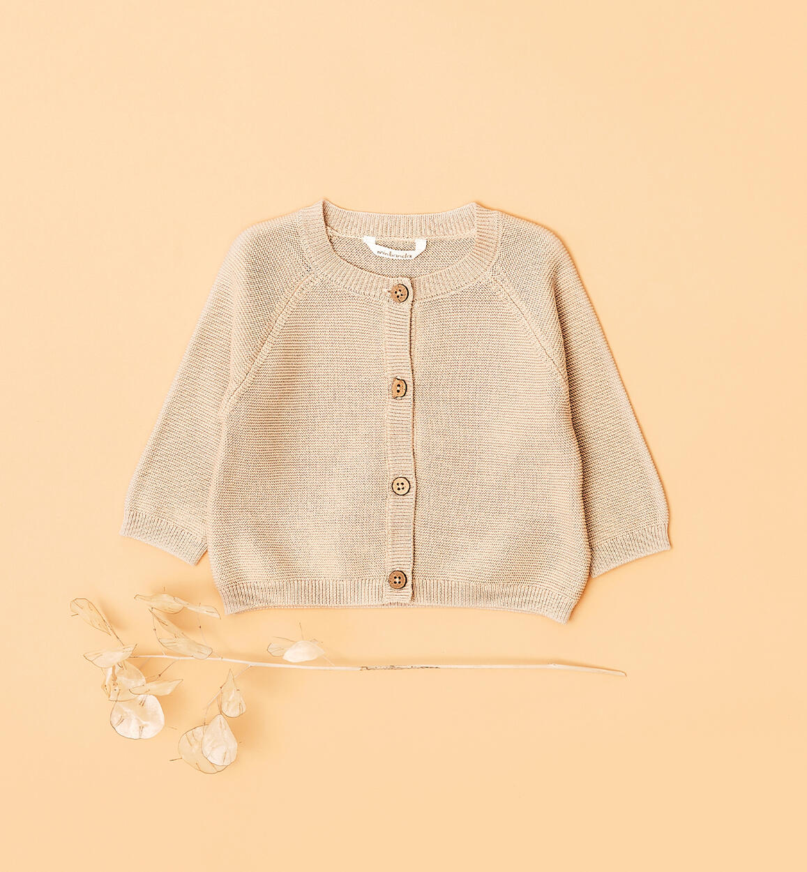 Cardigan bimbi BEIGE Minibanda