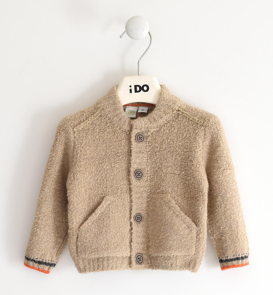 Cardigan elegante bimbo BEIGE iDO