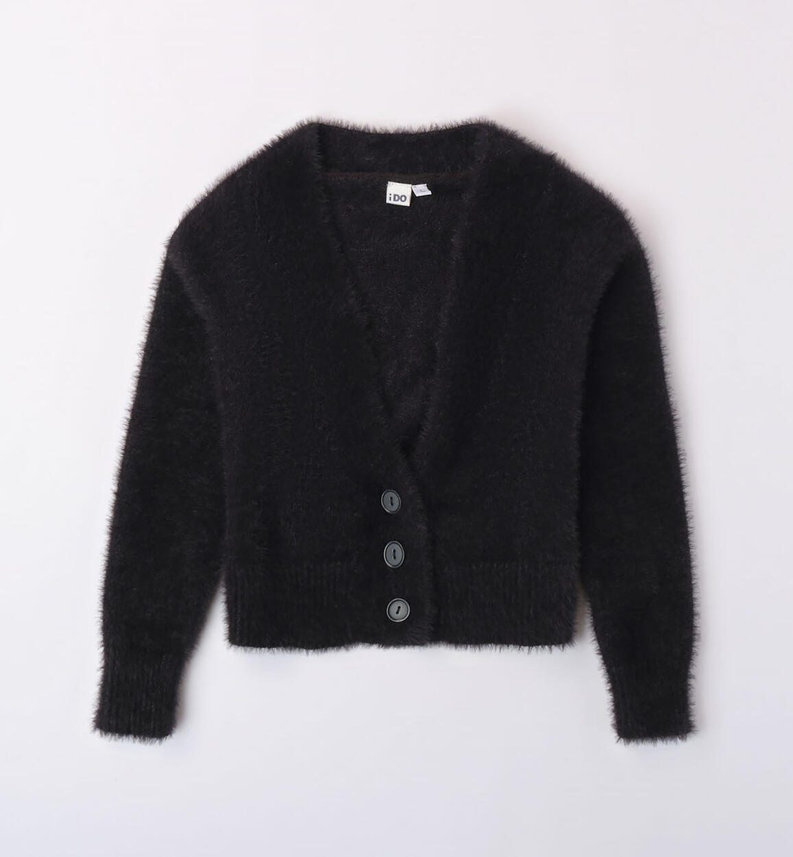 Cardigan lurex per ragazza NERO iDO