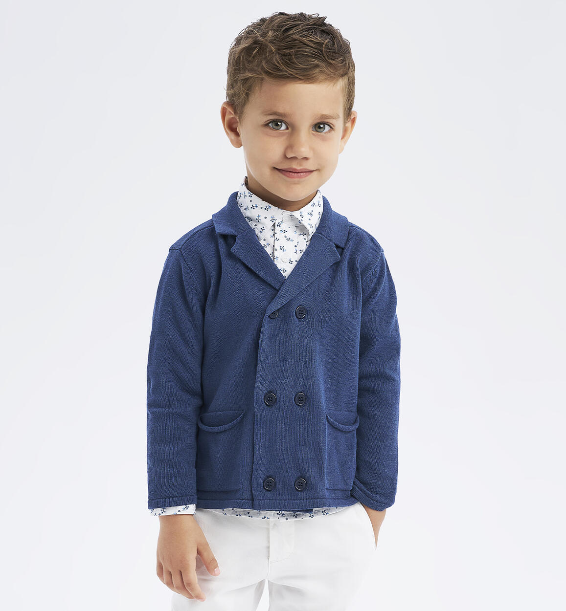 Boys' cardigan BLUE Sarabanda