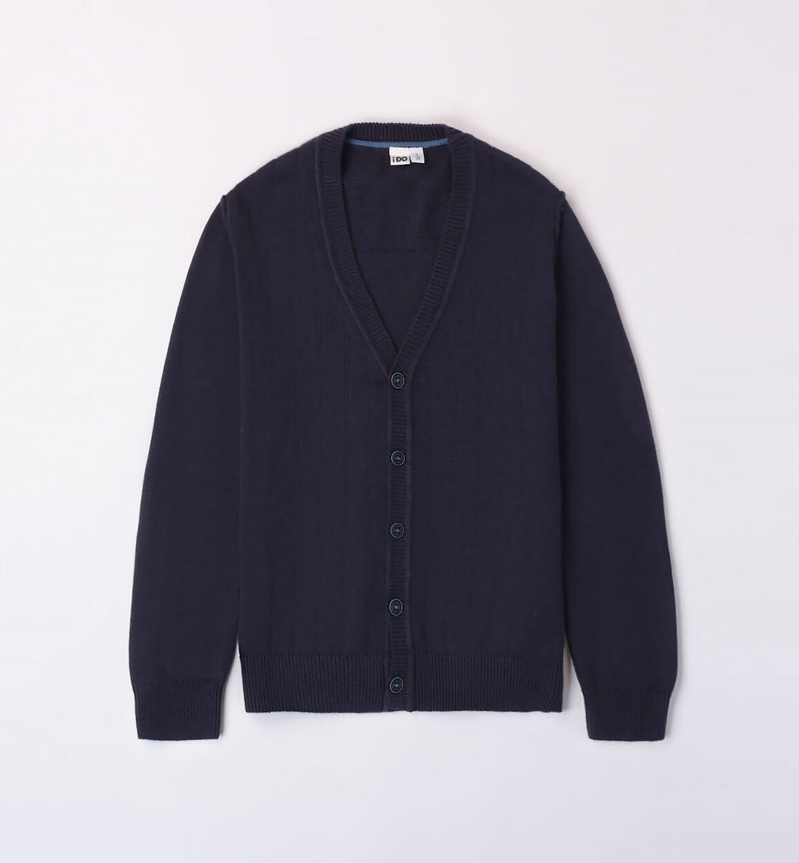 Cardigan per ragazzo in tricot BLU iDO