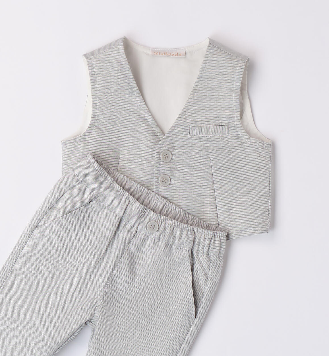 Boys' elegant outfit GREY Minibanda