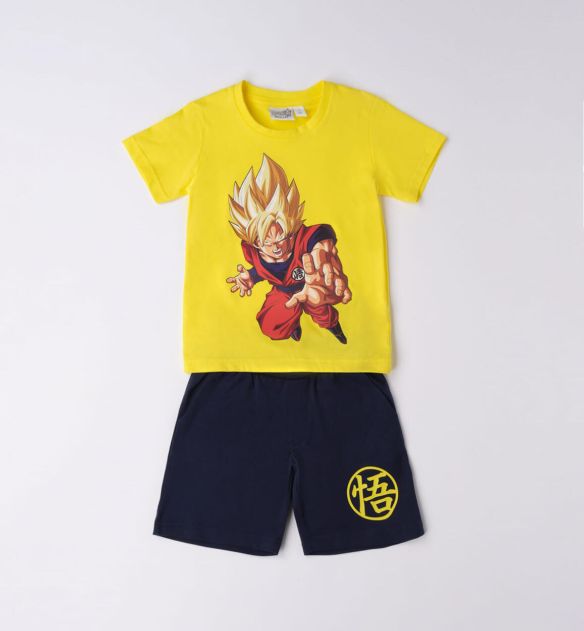 Completo estivo bambino "Dragon Ball" GIALLO iDO