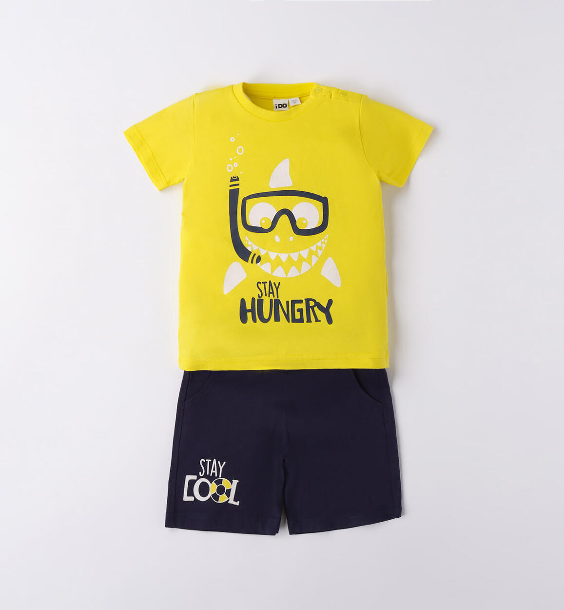 Completo sportivo bambino GIALLO iDO