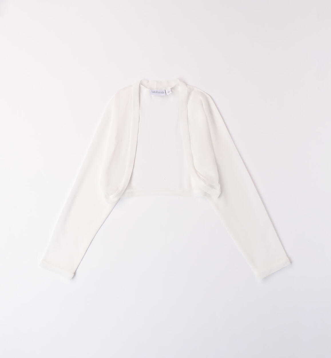 Transparent shrug for girls CREAM Sarabanda