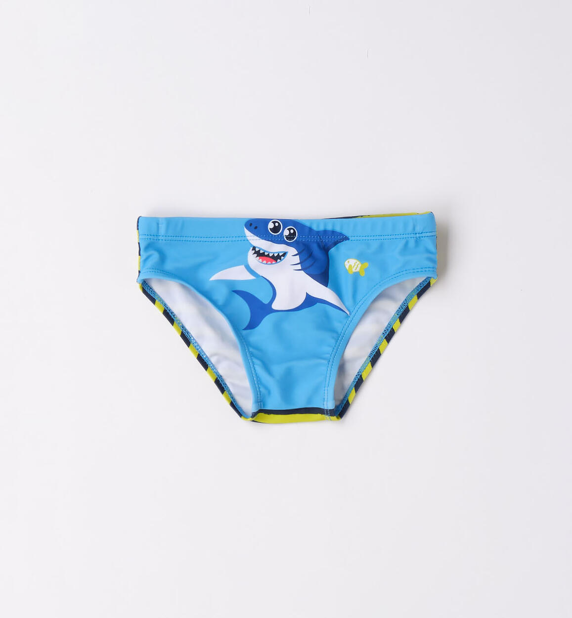 Costume mare bambino modello slip AZZURRO iDO