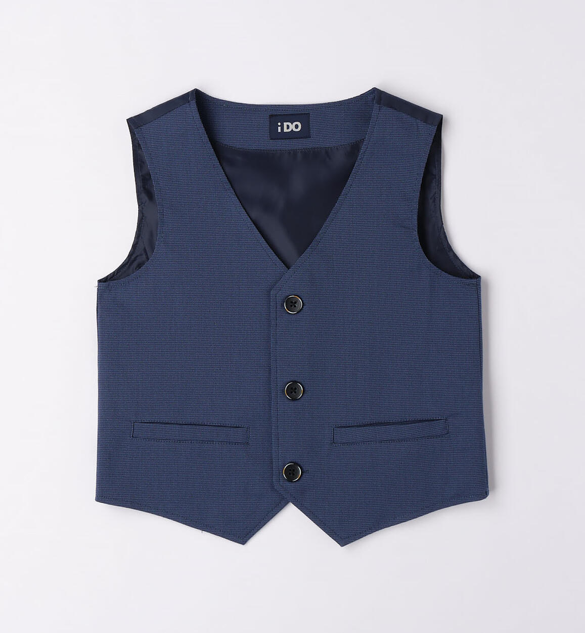 Elegante gilet blu ragazzo BLU iDO