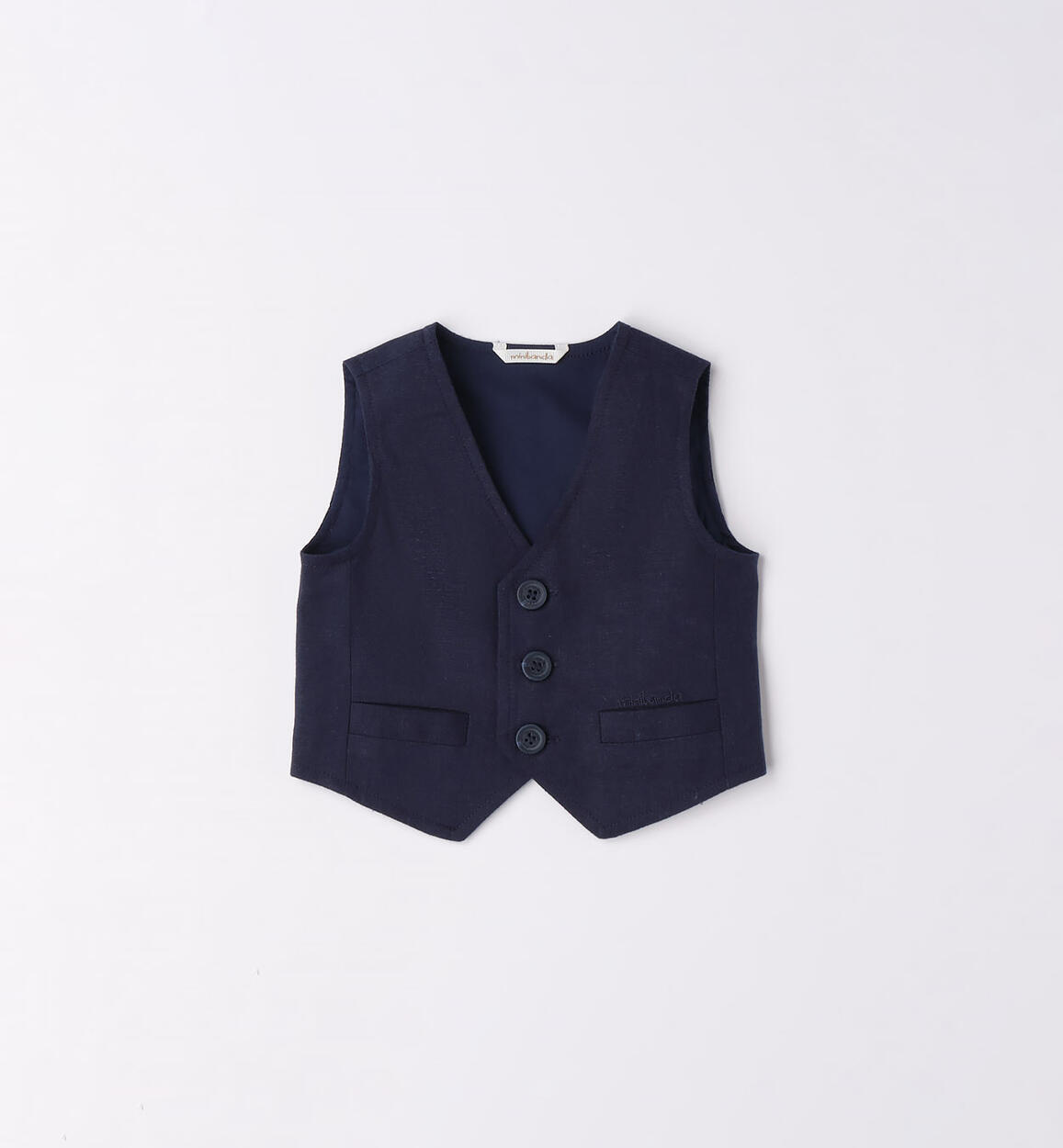 Elegante gilet cerimonia bimbo BLU Minibanda