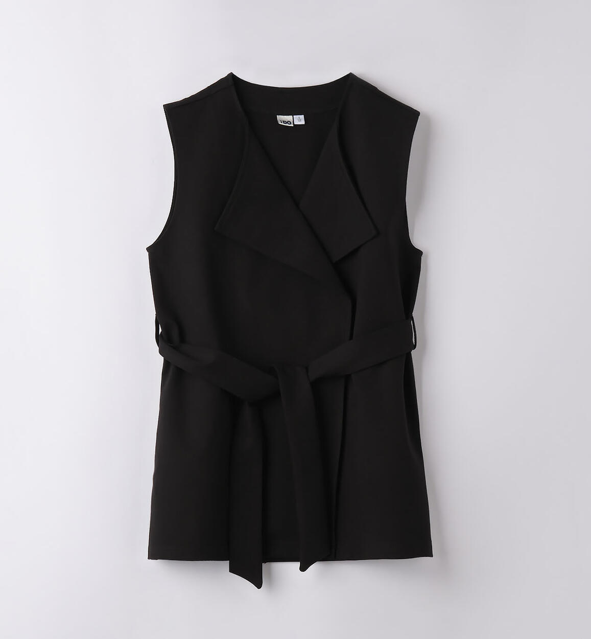 Elegante gilet nero per ragazza NERO iDO