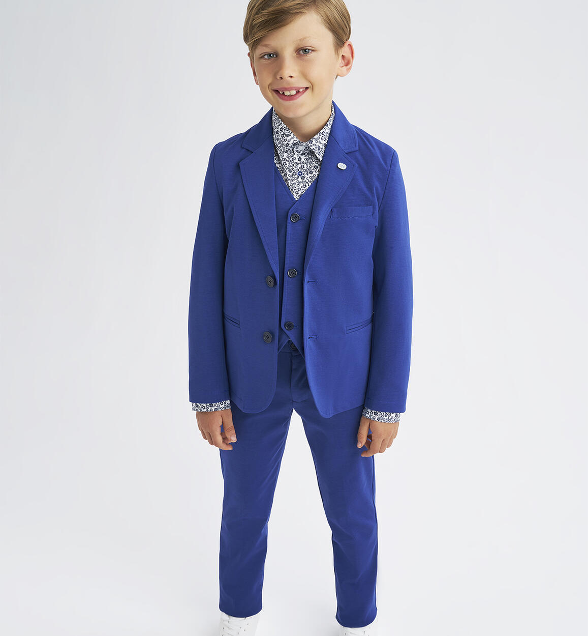 Eleganti pantaloni ragazzo BLU Sarabanda