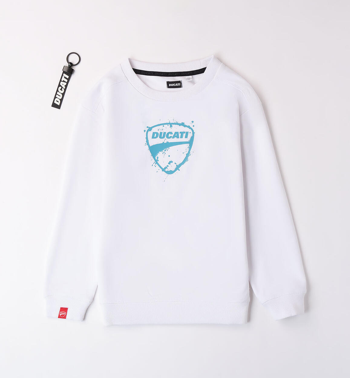 Ducati boys' white sweatshirt WHITE DUCATI