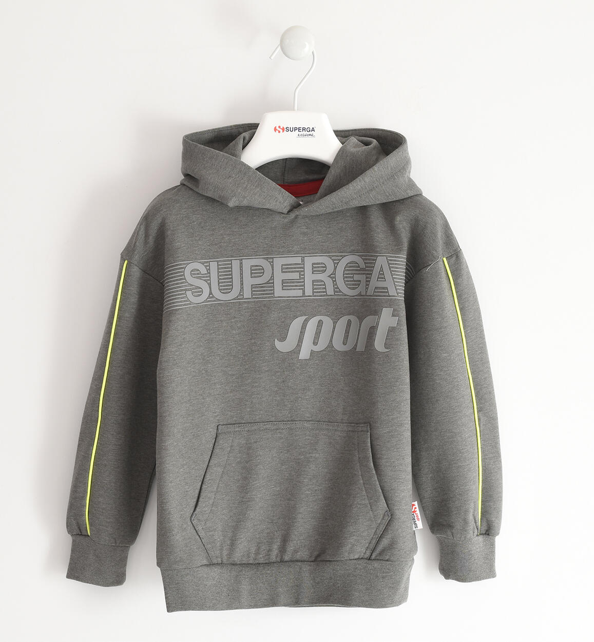 Superga winter sweatshirt for children GREY SUPERGA