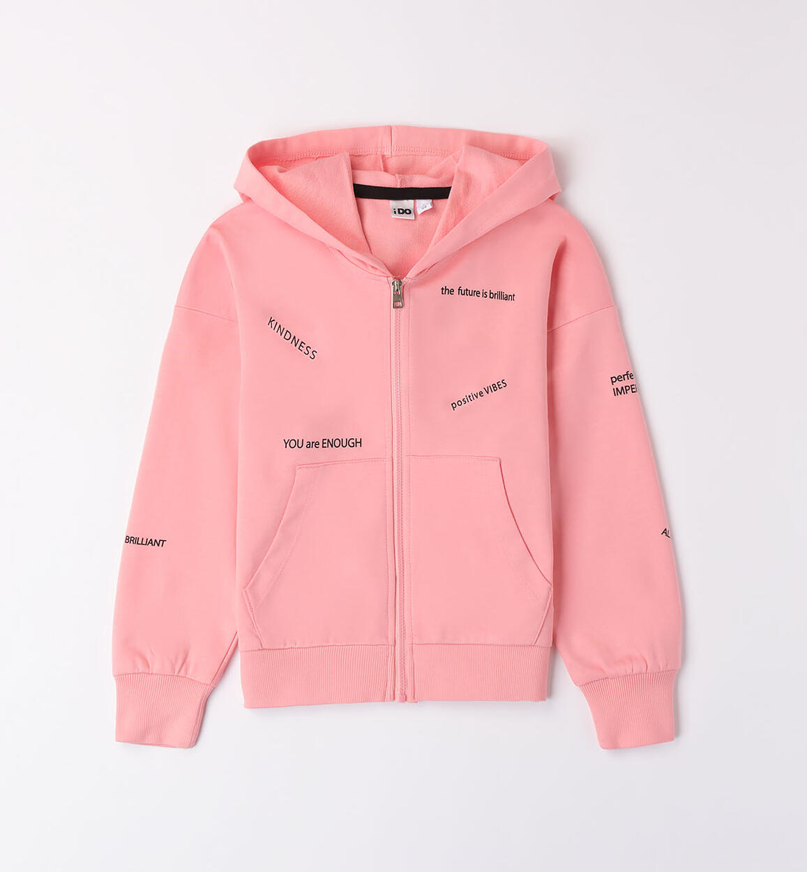 Girl's pink hoodie PINK iDO