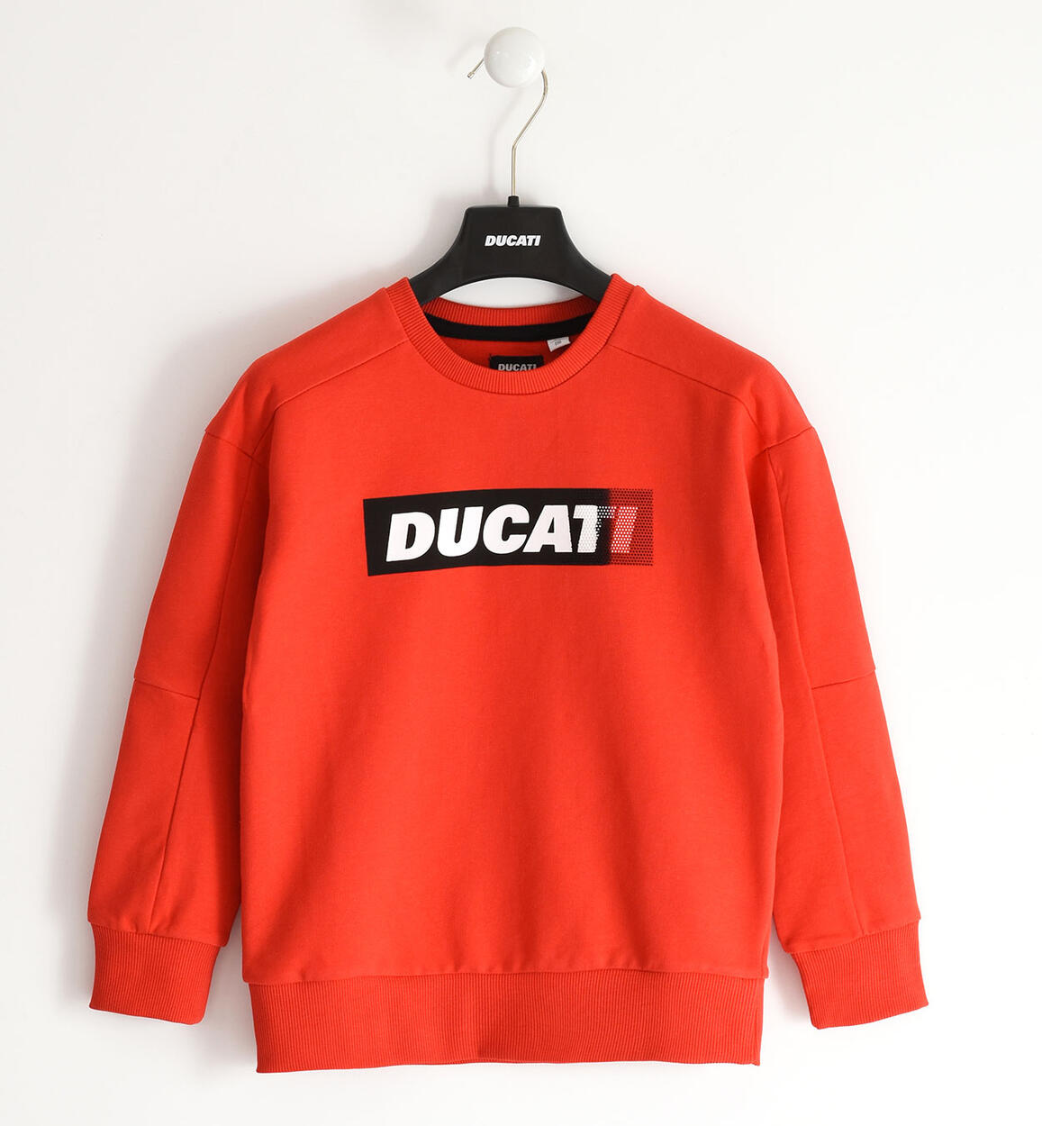 Felpa ragazzo Ducati 100% cotone ROSSO DUCATI