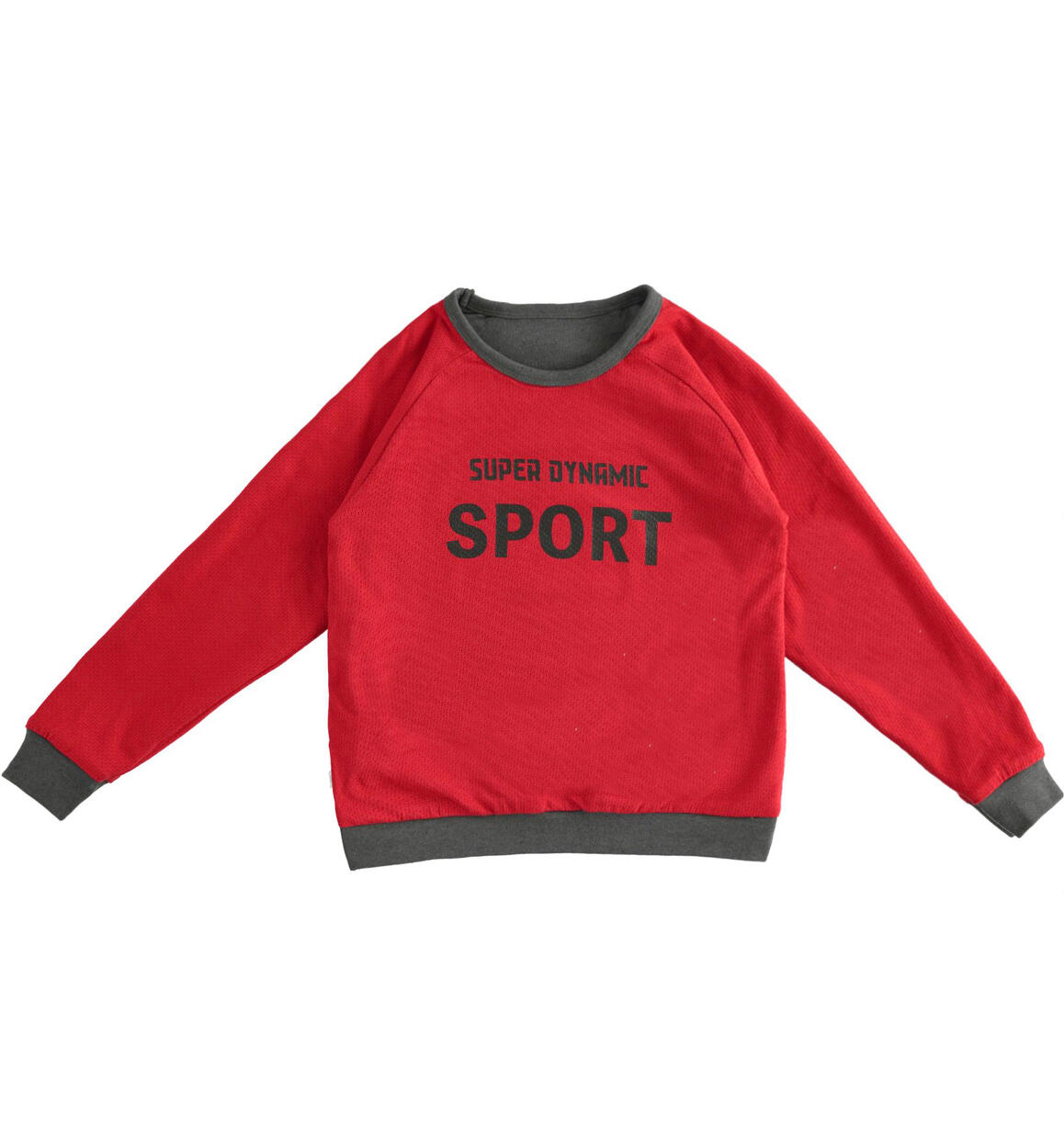 Reversible boy sweatshirt  from 8 to 16 years by iDO GREY iDO