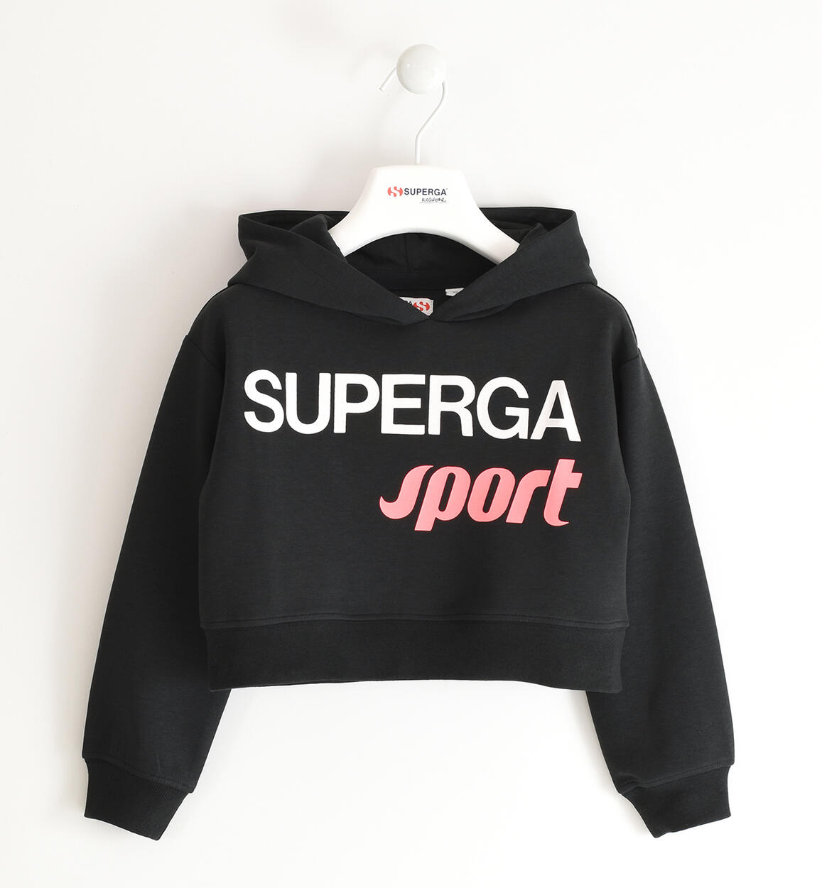 Felpa Superga bambina NERO SUPERGA